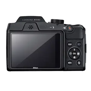 Pelindung Layar Kaca Tempered 9H 2.5D 0.3Mm Super Jernih untuk Nikon Coolpix B500 Aksesori Kamera Digital DSLR