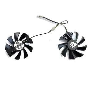 ใหม่พัดลม GPU RX 580สำหรับ PLA09215S12H 4PIN 85มม. สำหรับ PowerColor <span class=keywords><strong>Radeon</strong></span> RX580 <span class=keywords><strong>470</strong></span>การ์ดกราฟิก480พัดลมสำรอง - Product Image 4