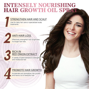 Custom Logo Natural Formula Scalp Nourishing <strong>Hair</strong> Growth Serum Red <strong>Onion</strong> <strong>Oil</strong> - Product Image 2