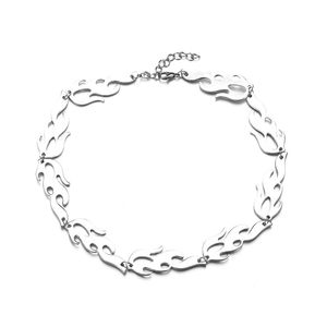 Trendz Tendance Dominatrice flamme collier hip hop colliers - Product Image 1