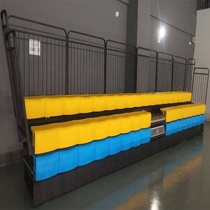 Electric Retractable Bleachers, Motorized Telescopic Grandstand <strong>Seating</strong> for Indoor Venue, Custom Rows &amp; Seats, Factory Direct - Product Image 5