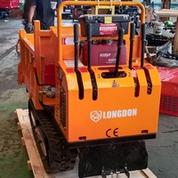 Mini Crawler Dumper 4x4 Truck Mini Track Dumper 500kg