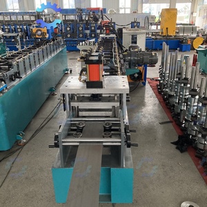 Máquina Automática para la Fabricación de Soportes de Estanterías Resistentes para Almacenes, con PLC y Caja de Cambios - Product Image 2