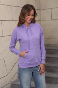 Felpa Formale Impermeabile Antipilling in Pile <span class=keywords><strong>Grigio</strong></span> 350GSM INFLATION, Taglie Forti, Personalizzabile con Logo, Oversize, per Uomo e Donna - Product Image 4