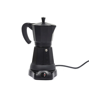 <span class=keywords><strong>Cafetera</strong></span> eléctrica de 110V, 220V, 6 tazas, 300ml, <span class=keywords><strong>cafetera</strong></span> eléctrica <span class=keywords><strong>italiana</strong></span>, <span class=keywords><strong>cafetera</strong></span> Espresso, <span class=keywords><strong>cafetera</strong></span> eléctrica portátil de aluminio - Product Image 3