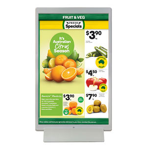 Pantalla LCD de 10 Pulgadas con Soporte de Mesa para Quiosco Android, Cartel Digital de Escritorio, Menú de Restaurante, Etiquetas Electrónicas de Precios - Product Image 1