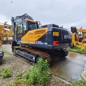 Presque neuf Hyundai 220lc-9s Excavatrice d'occasion de 22 tonnes Moteur de base de moteur d'origine Excavatrice Hyundai 220lc-9s à vendre - Product Image 3