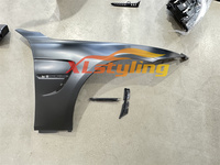 Kit de carrosserie pour BMW F30 Change Convert to F80 M3 Widebody Conversion Upgrade Front Rear Bumper Fender Headlights Bonnet Hood