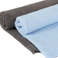 Écran en verre miroir durable, à utiliser avec un chiffon en microfibre perlé à bords ondulés