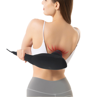 LICHANG Dolphin Handgehaltener Elektrischer Vibrations-Ganzkörper-Massagehammer Perkussions-Fitness-Massagegerät mit Wärmefunktion