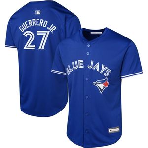 Maillot de baseball pour enfants et jeunes des Blue Jays de Toronto, bleu, alternatif, anti-humidité, pour garçons de 8 à 20 ans - Product Image 4
