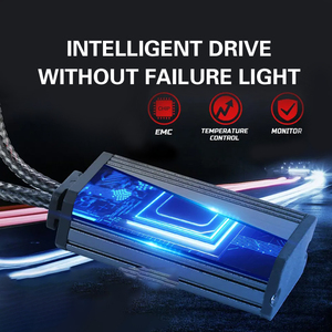 MOXI IOL 100W 24000LMカーヘッドライト電球新スタイルM95ユニバーサルオート照明システムCSP LEDチップ6500Kカラー - Product Image 4