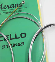 Corde de violoncelle enveloppée d'acier et de nylon d'emballage scellé de timbre doux de vibration uniforme professionnel