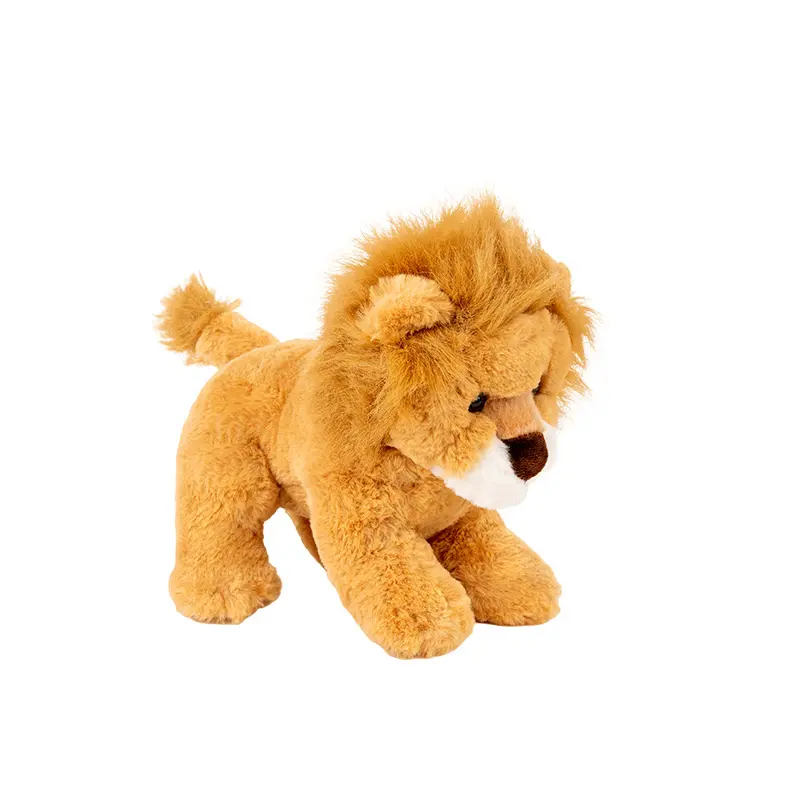 Custom New Arrival Cute Funny Stuffed Plush Lion Animal Kids Toy 20 Cm