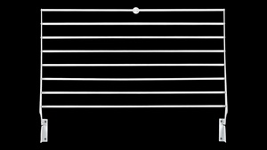 Stendibiancheria retrattile in metallo SOYOUNG sopra la <span class=keywords><strong>porta</strong></span> portasciugamani in tessuto per il bagno - Product Image 3