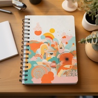 Carnets d'impression en usine, 100 feuilles, carnet de planification, carnet pour enfants, classeur A4