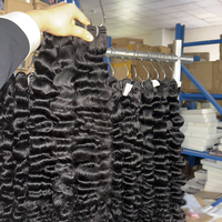 Extensions de cheveux humains alignées sur les cuticules, qualité supérieure, cheveux bruts du Cambodge