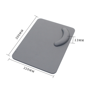 CAFERRIA 10W <span class=keywords><strong>Qi</strong></span> cargador inalámbrico de carga Mouse Pad muñeca resto juego alfombrilla para IPhone X Samsung S8 más Xiaomi - Product Image 6