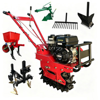 Mini Rotary Tiller diesel Power Tiller Mini Traktor Oruga Mini Walking Tractor Mini Traktor Kultivator Mini Tiller