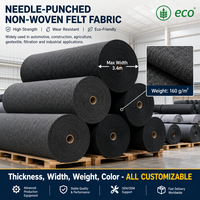 Tissu microfibre 100 % polyester non tissé, aiguilleté, de largeur importante, poids moyen, imperméable, écologique, pour intérieur automobile, extensible dans les 4 sens