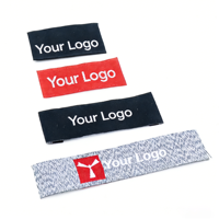 Etiquetas Tejidas Bordadas Impresas Personalizadas de Fábrica, Etiquetas Hechas a Mano para Ropa, Etiquetas con Logotipo para Camisetas, Tela de Satén