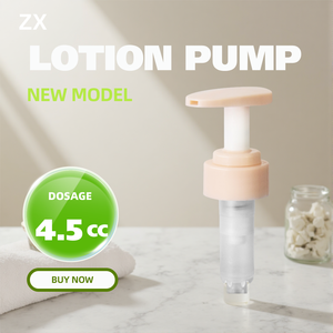 Dispensador de Cosméticos de Plástico Ecológico a Prueba de Niños, Fácil de Abrir, con Bomba para Loción Blanca y Cierre de Clip de 24/28/33 mm, para Desinfectante de Manos - Product Image 1