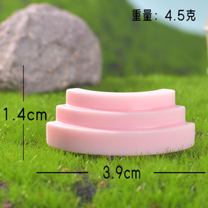 Adornos de Paisaje en Miniatura, Escalones de Piedra Modernos de Estilo Antiguo Simulados, Manualidades de Resina para Jardinería y Bonsái - Product Image 5