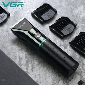 VGR-<span class=keywords><strong>V</strong></span>-661 de Metal ajustable para hombre, recortador de barba profesional recargable, eléctrico, inalámbrico, para peluquero - Product Image 6