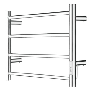Sèche-serviettes électrique mural haut de gamme à 4 barres avec <span class=keywords><strong>minuterie</strong></span> pour appartement - Product Image 1