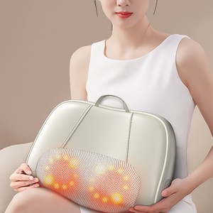 Coussin de massage pour le cou AUX, rechargeable par USB, pour la maison, oreiller de massage pour le cou et les épaules - Product Image 2