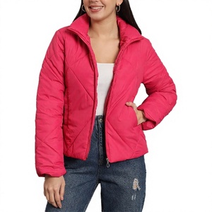 High Quality <b>Women's</b> Bomber <b>Jacket</b> Custom Logo Fashion Streetwear Zip Front <b>Jacket</b> for <b>Women</b> Wholesale OEM Services - Product Image 1