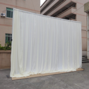 Telescopic aluminum backdrop stand pipe and drape for events wedding decoration - Product Image 1