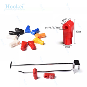 Cửa Hàng Chống Mất Treo Hiển Thị Móc Chống Trộm Màu Đỏ Dừng Móc Khóa Cho Cửa Hàng Bán Lẻ <span class=keywords><strong>Eas</strong></span> Hệ Thống - Product Image 4