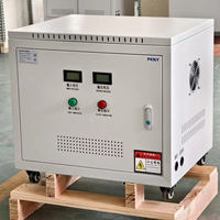Transformateur sec triphasé SG 50 kVA, entrée 380 V, sortie 220 V, transformateur abaisseur de tension, logo personnalisé