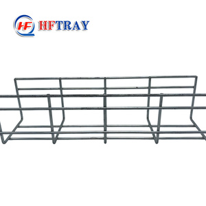 Plateau de câblage professionnel en treillis métallique, support de câbles en acier galvanisé haute résistance pour projets de construction - Product Image 6