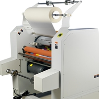 Laminateur hydraulique simple face WD FM-520Y, machine à laminer en rouleau de 520 mm pour le traitement du papier