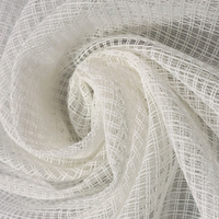 Tissu multicolore 100% Polyester, fil Durable teint, filet à œillets, tissu de rideau transparent