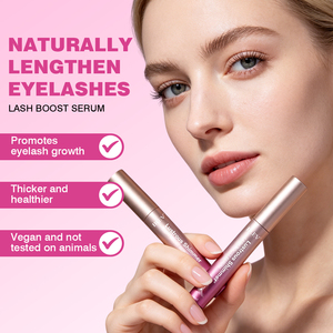 Sérum stimulant la croissance des cils Private Label Lustrous Shimmer 4ml, favorise la croissance des cils, les rend plus épais et plus sains, nourrit en profondeur, sérum pour cils OEM. - Product Image 3