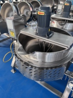 Industriële mengketel met mantel, SUS304 roestvrij staal, stoom/gas/elektrisch optioneel, voor de productielijn van fruitjam en tomatensaus