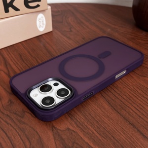 Custodia per Telefono di Lusso in Colori Pastello Traslucidi Opachi per <span class=keywords><strong>iPhone</strong></span> <span class=keywords><strong>11</strong></span> 12 13 14 15 16 17 <span class=keywords><strong>Pro</strong></span> <span class=keywords><strong>Max</strong></span> con <span class=keywords><strong>Protezione</strong></span> Magnetica - Product Image 5