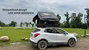 Hot Sale High Quality Car Roof Top Tent 4 Person Remote Hard Outdoor Hard Shell Car Roof Tent Camping Car Tent Annex Room