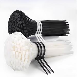 روابط كابلات نايلون 66 مقاس 3×120 مم، 2.5*120 مم، جودة عالية، ذاتية القفل، طول 4.7 بوصة، قوة شد قصوى 8 كجم/18 رطل - Product Image 4