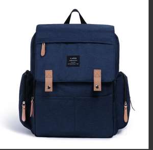 Sac à dos à langer <span class=keywords><strong>Romei</strong></span> grande capacité 500D en PVC enduit, imperméable, anti-sable et anti-poussière, avec chargement USB, en tissu Oxford, tendance unisexe - Product Image 5