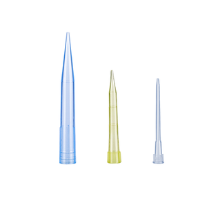 หัวปิเปตขนาดเล็กสำหรับห้องปฏิบัติการพลาสติก10ul 200ul 1000ul สีเหลืองสีฟ้าฆ่าเชื้อ - Product Image 1
