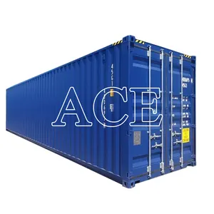 CSC Certified 40ft 40 foot Length Dry Cargo Shipping Containers 40 feet High Cube price for Sea Transportation