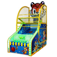 Jiaxin JX-B02 Machine de jeu d'arcade de basket-ball et de boxe à monnayeur pour enfants avec garantie de 12 mois