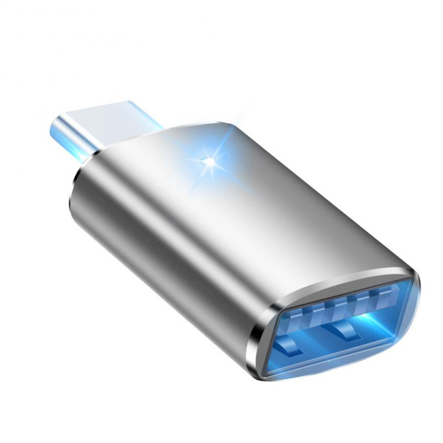 2022 Type-C OTG Adapter USB3.0 USB Male to Female Converter New 5Gbps Data Charging Adapter with AC Output