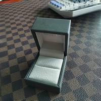 Boîtes Cadeaux Personnalisées en Velours, Daim et Cuir PU Écologiques avec Logo, pour Bagues de Mariage et Colliers, Doublure en Éponge, Fermeture Magnétique, Vente en Gros