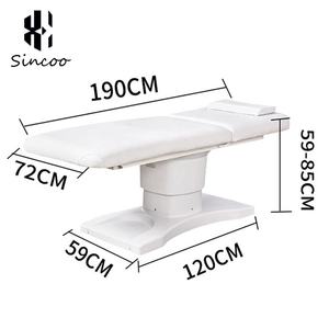 เตียงนวดหน้า ขนตา สำหรับร้านเสริมสวย สปา 3 มอเตอร์ ยี่ห้อ Manufacturer Modern รุ่นหรูหรา พร้อมฟังก์ชั่นนวดไฟฟ้า - Product Image 5