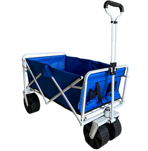 <span class=keywords><strong>Chariot</strong></span> <span class=keywords><strong>pliable</strong></span> à quatre roues en acier PP <span class=keywords><strong>Chariot</strong></span> à main bon marché Camping <span class=keywords><strong>Chariot</strong></span> <span class=keywords><strong>pliable</strong></span> <span class=keywords><strong>de</strong></span> grande capacité avec personnalisation OEM - Product Image 1